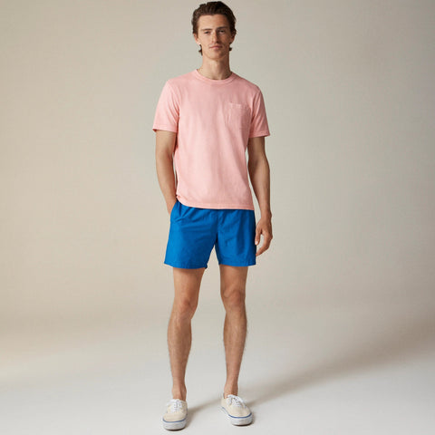 6" swim trunk in jacquard