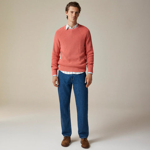Classic summerweight jean in cotton-linen blend