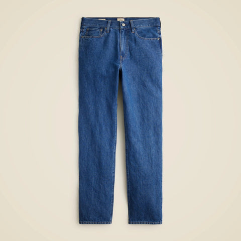 Classic summerweight jean in cotton-linen blend