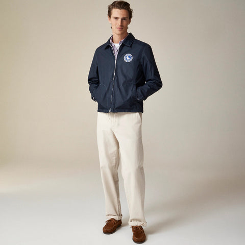 Atlantic Coastal Supplies X J.Crew windbreaker in recycled nylon