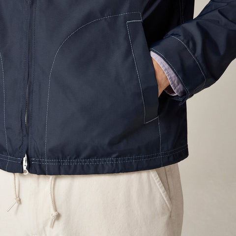 Atlantic Coastal Supplies X J.Crew windbreaker in recycled nylon