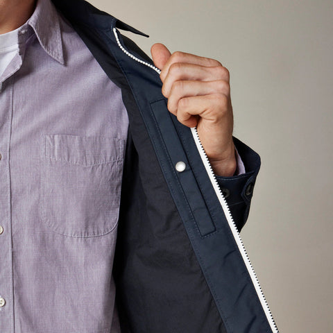 Atlantic Coastal Supplies X J.Crew windbreaker in recycled nylon