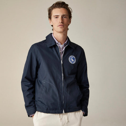 Atlantic Coastal Supplies X J.Crew windbreaker in recycled nylon