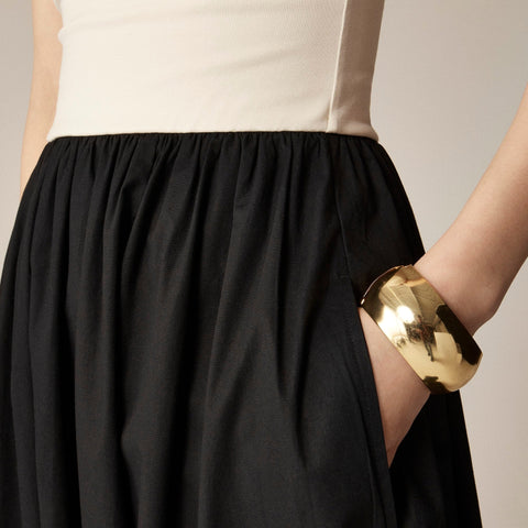 Strapless colorblock mixy dress