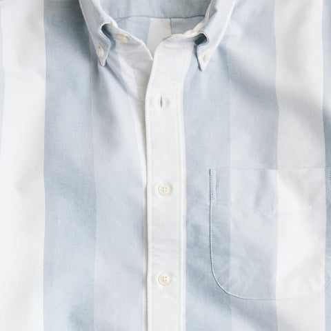 Short-sleeve cotton oxford shirt