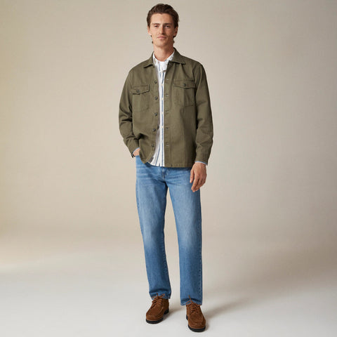 Wallace & Barnes cotton herringbone workshirt