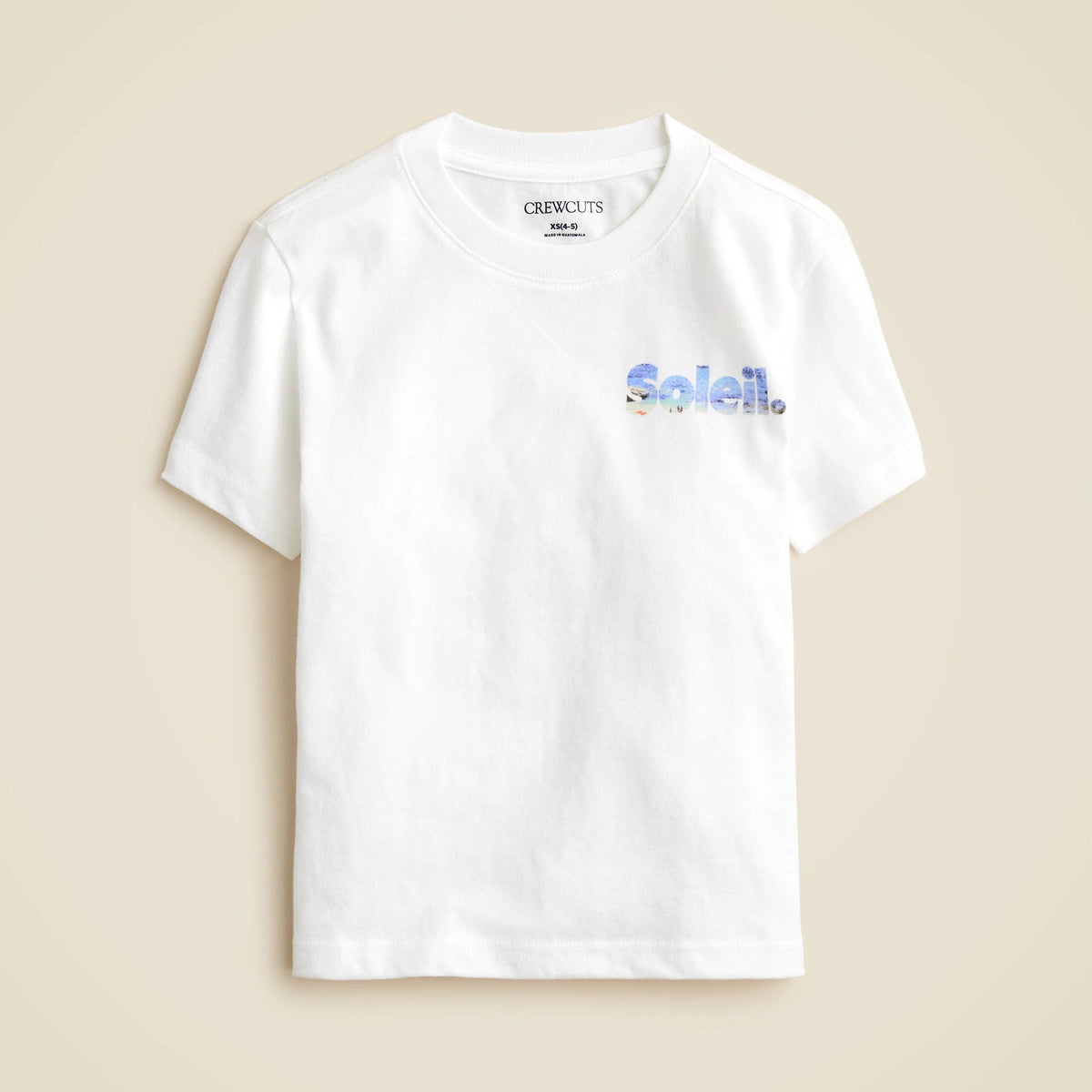Kids' short-sleeve "Soleil" graphic T-shirt