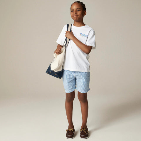 Kids' short-sleeve "Soleil" graphic T-shirt