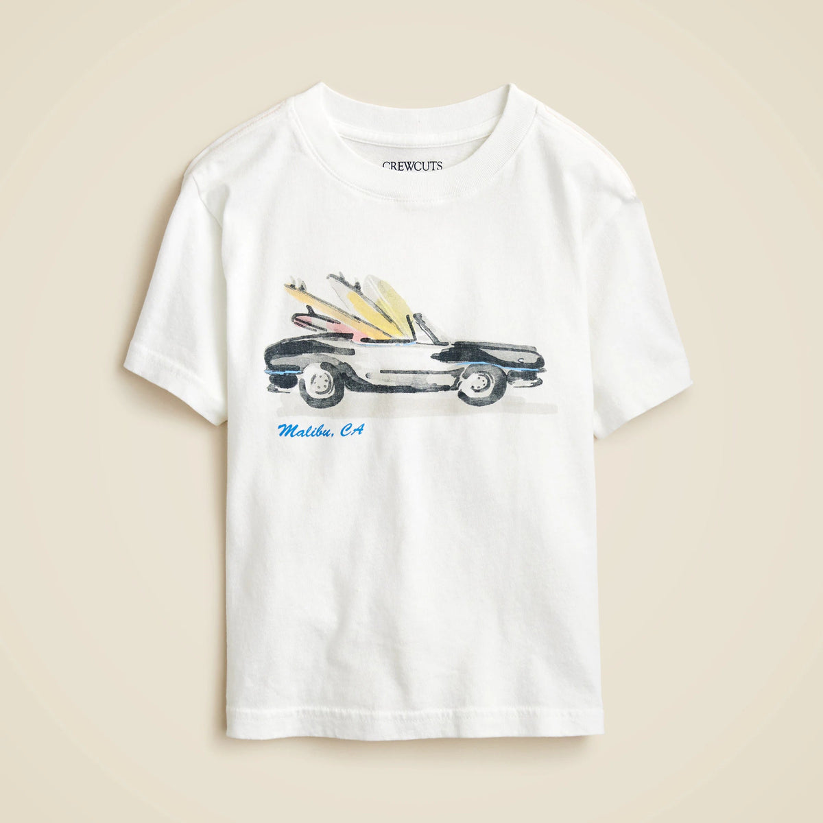 Kids' short-sleeve Malibu convertible graphic T-shirt
