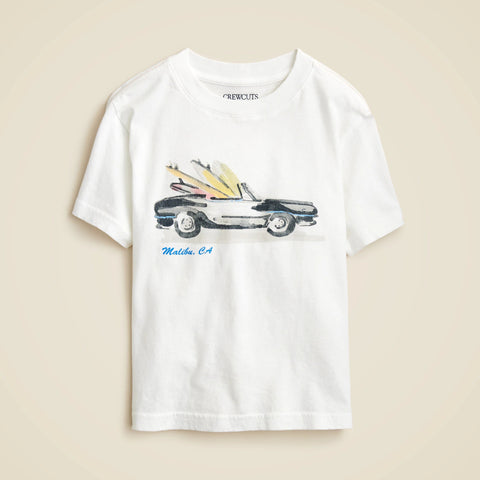 Kids' short-sleeve Malibu convertible graphic T-shirt