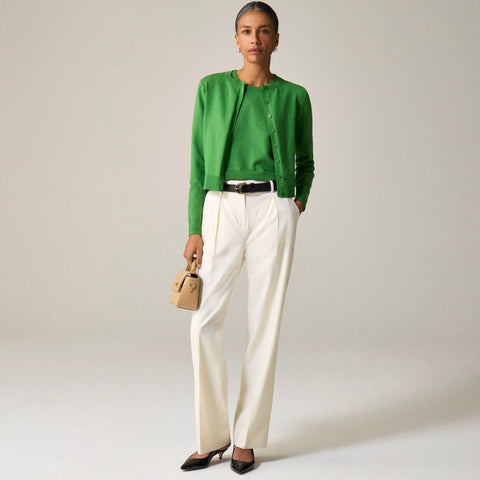 New Jackie cardigan in premium ultra-fine cotton blend