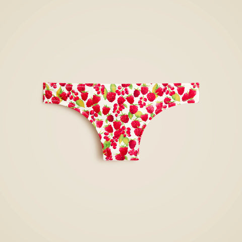 Ronnie bikini bottom in raspberry print