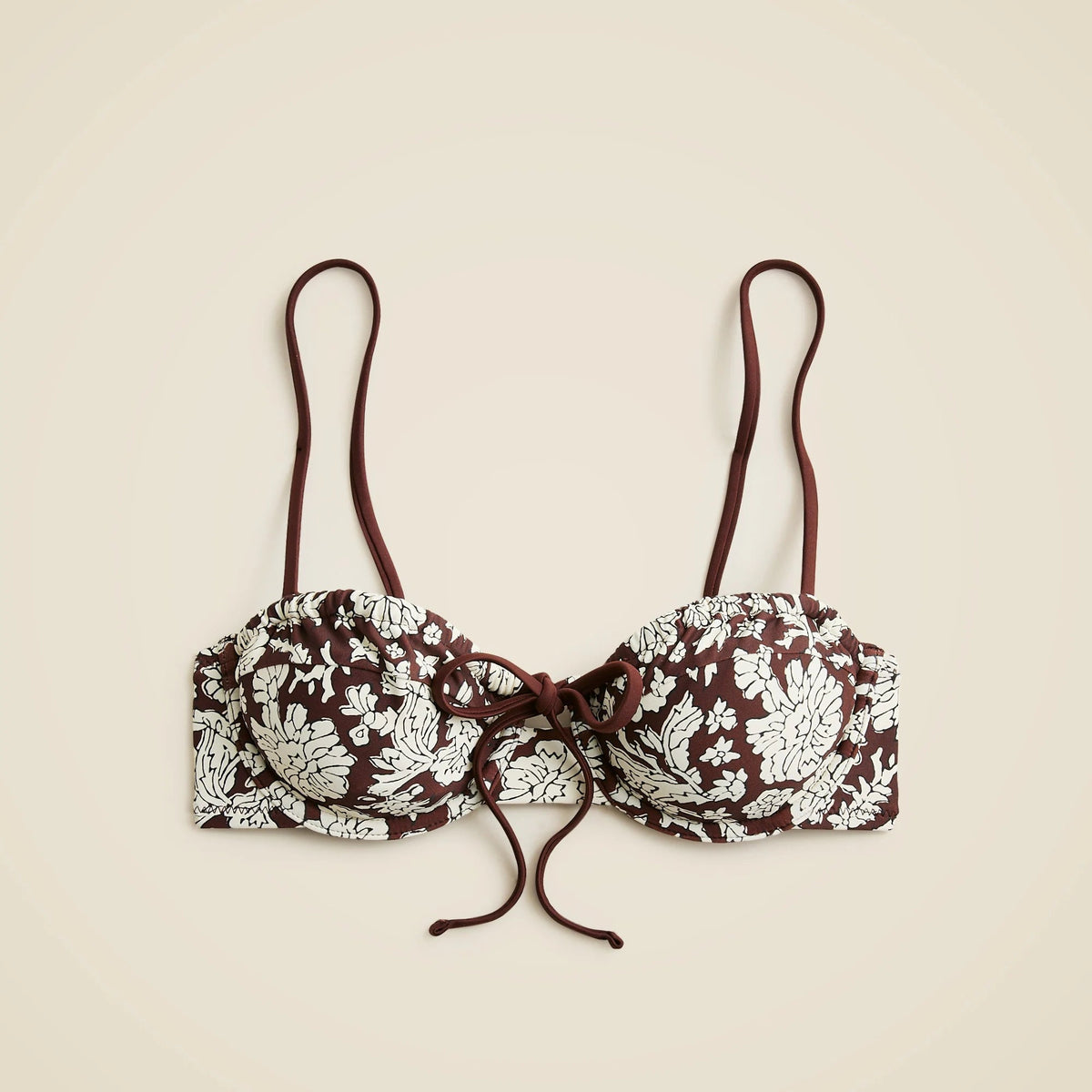 SZ Blockprints™ X J.Crew underwire bikini top