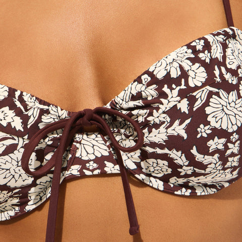 SZ Blockprints™ X J.Crew underwire bikini top