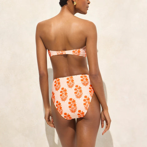 SZ Blockprints™ X J.Crew bandeau bikini top