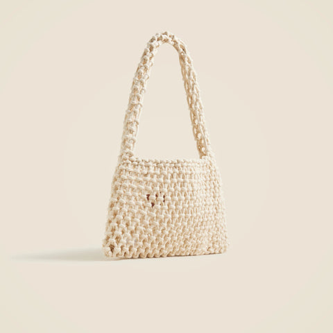 Small Cadiz handknotted shoulder bag