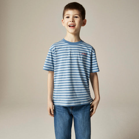 Kids' short-sleeve NYC embroidered graphic T-shirt