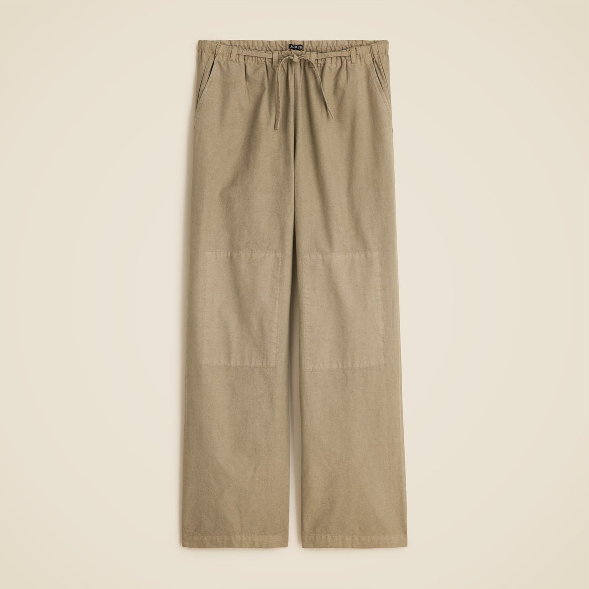 Tall relaxed utility pant in cotton blend