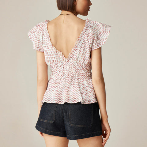 Palermo top in ramie
