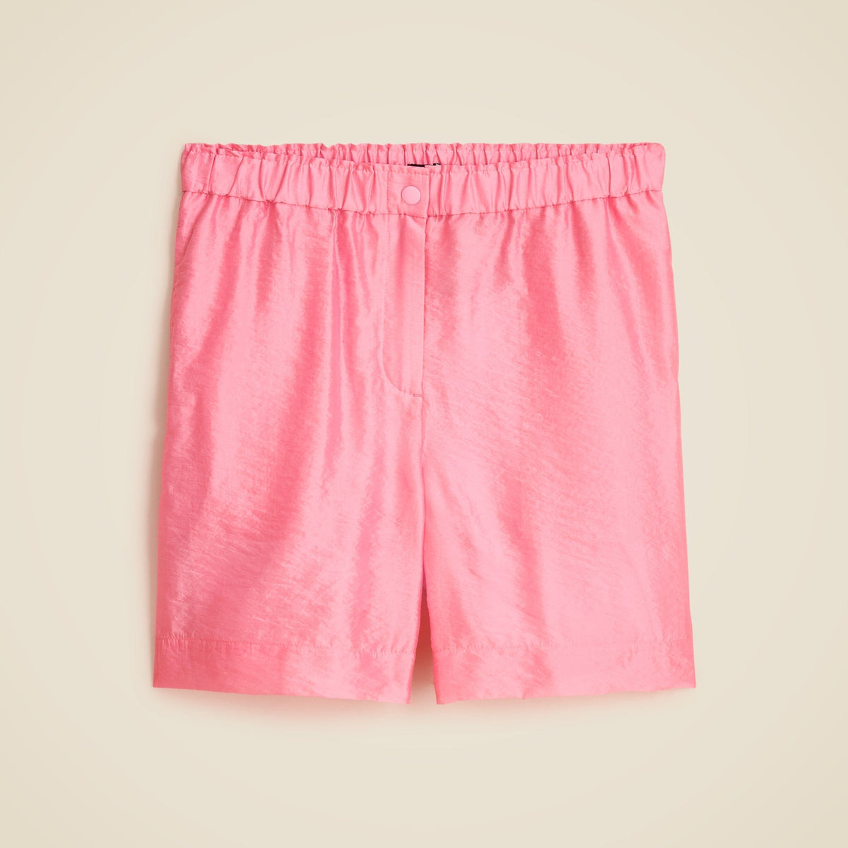 Summerweight nylon short with removable lining