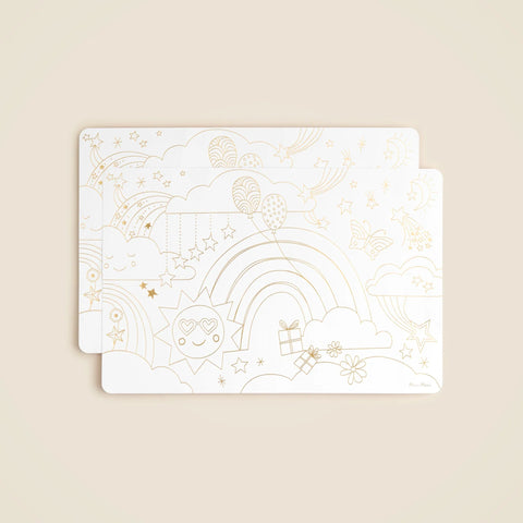 Meri Meri™ happy icons coloring place mats eight-pack