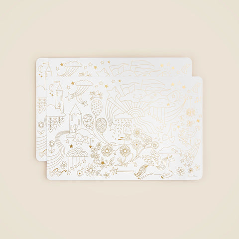 Meri Meri™ happy icons coloring place mats eight-pack