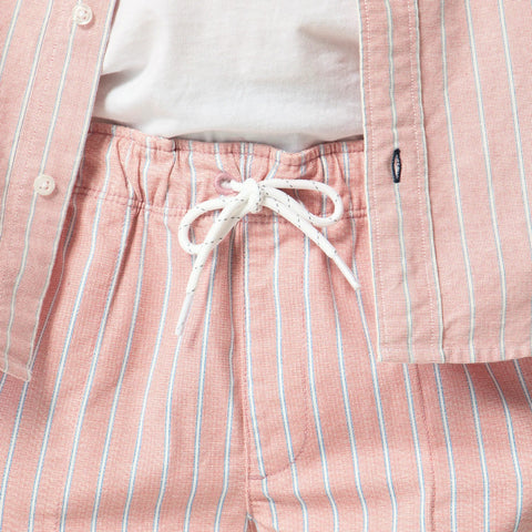 Kids' tech oxford dock short in stripe