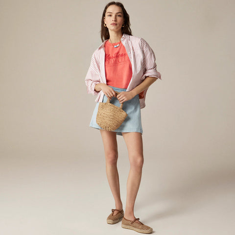 Relaxed premium-weight "Northeast Swim Club" graphic T-shirt