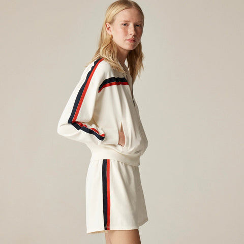 Terry boxer short with stripes