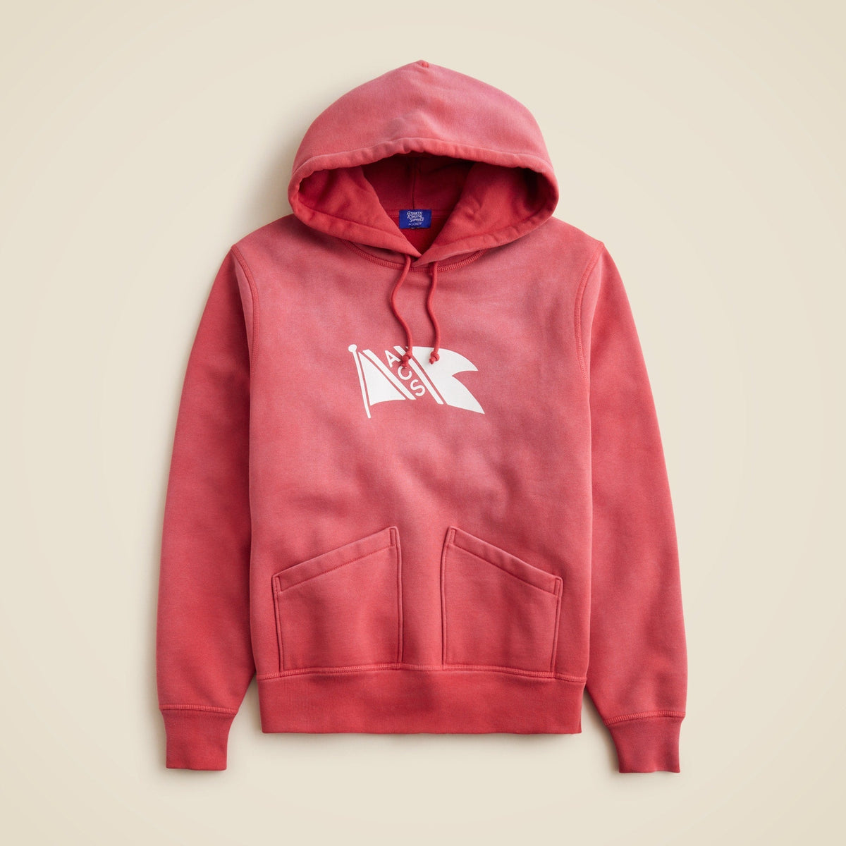 Atlantic Coastal Supplies X J.Crew graphic fleece hoodie