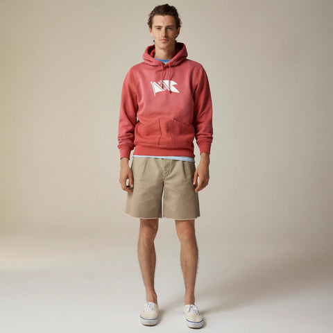 Atlantic Coastal Supplies X J.Crew graphic fleece hoodie