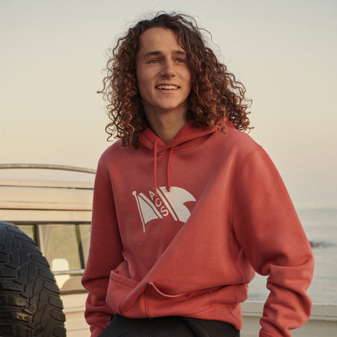 Atlantic Coastal Supplies X J.Crew graphic fleece hoodie