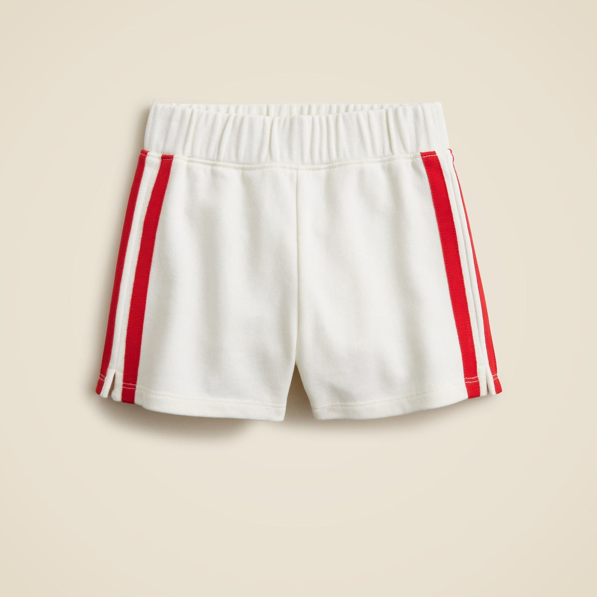 Girls' track short in terry