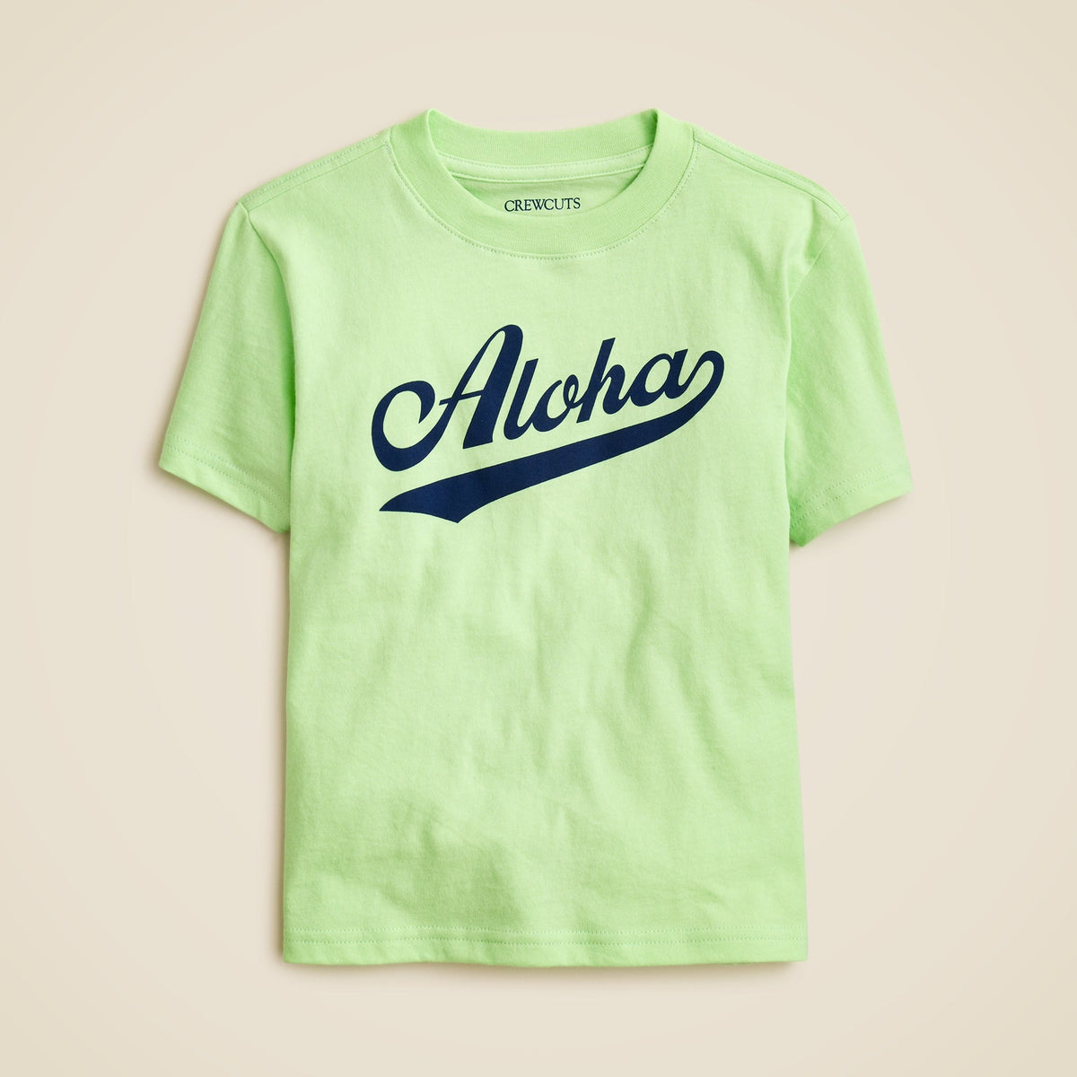 Kids' short-sleeve "Aloha" graphic T-shirt
