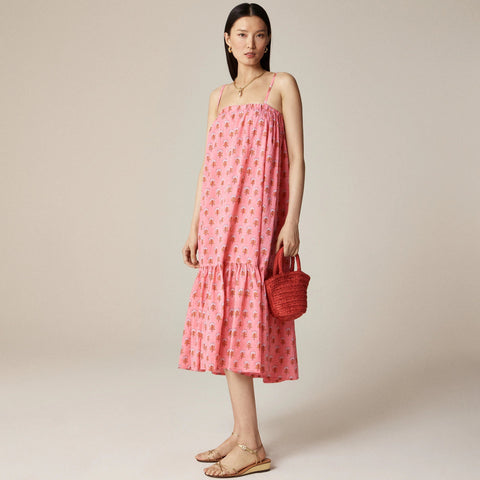 SZ Blockprints™ X J.Crew tiered dress