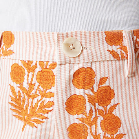 SZ Blockprints™ X J.Crew denim disco pant