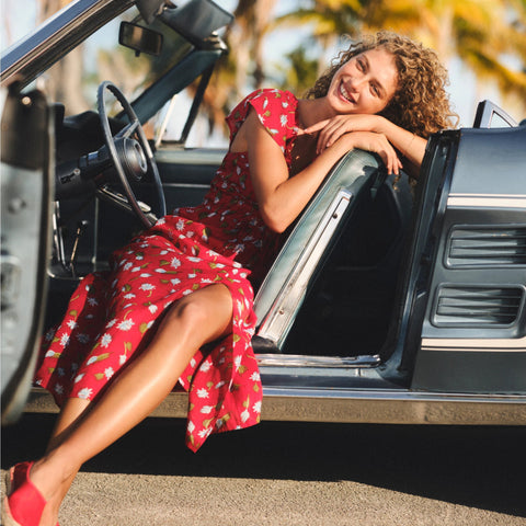 Palermo dress in ramie