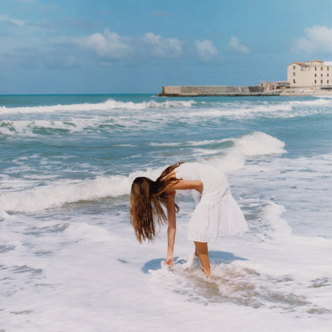 Sorrento dress in cotton voile