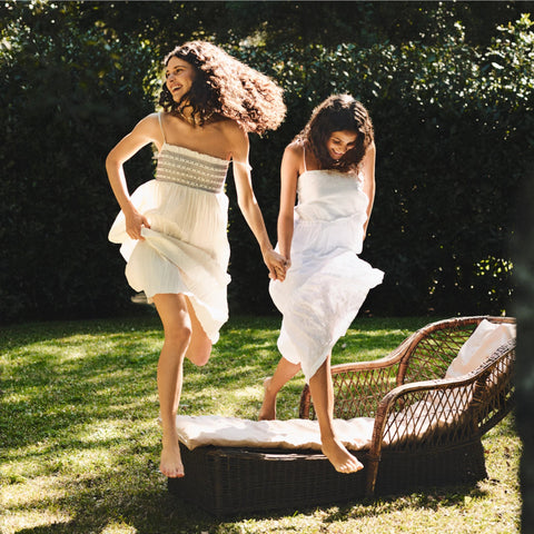 Sorrento dress in cotton voile