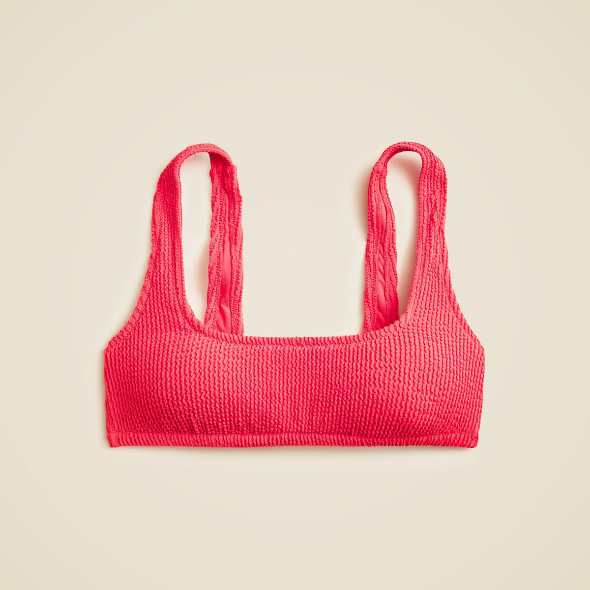 Scrunchie squareneck bikini top