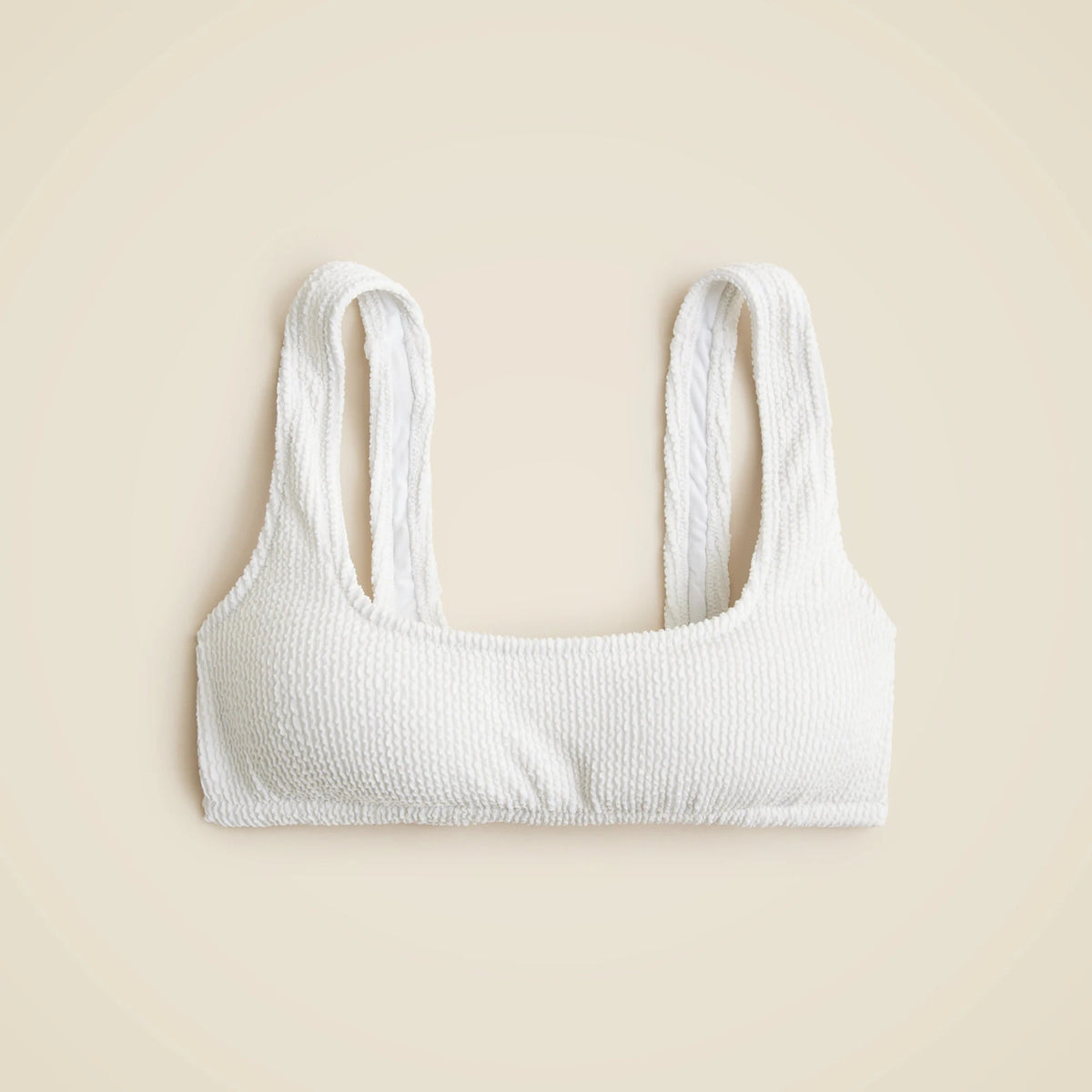 Scrunchie squareneck bikini top