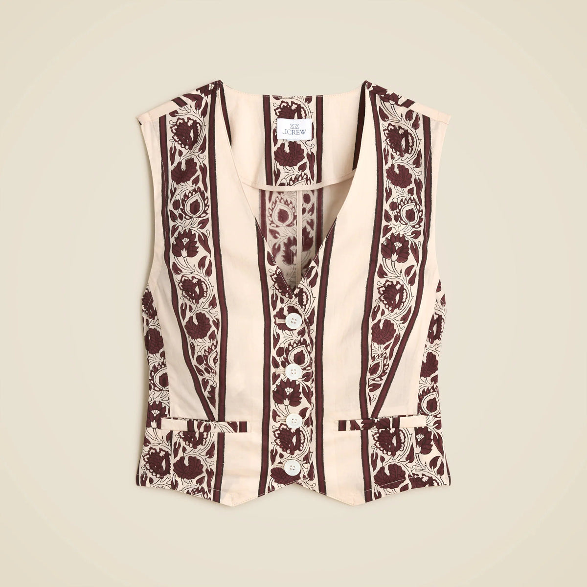 SZ Blockprints™ X J.Crew classic vest