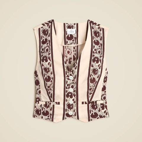SZ Blockprints™ X J.Crew classic vest