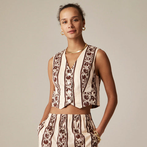SZ Blockprints™ X J.Crew classic vest
