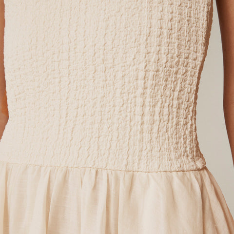 Strapless mixy dress