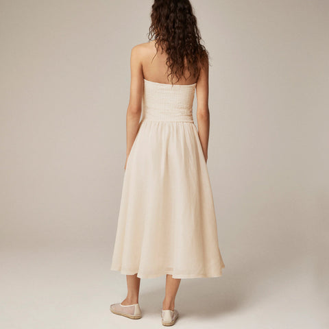 Strapless mixy dress