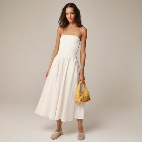 Strapless mixy dress