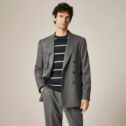 Kenmare Relaxed-fit suit jacket in Italian wool