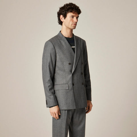 Kenmare Relaxed-fit suit jacket in Italian wool