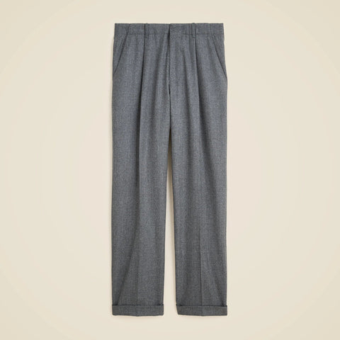 Kenmare Relaxed-fit suit pant in Italian wool